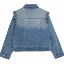 Minymo Pige Denimjakke - Blue Fog