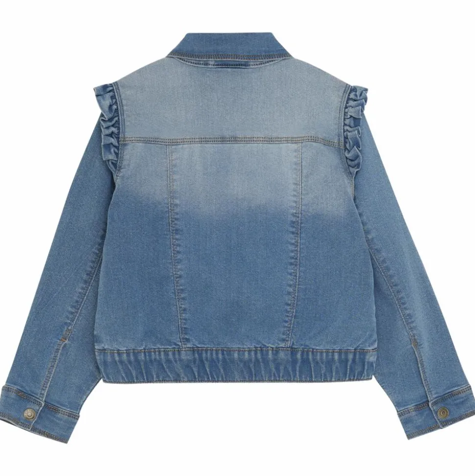 Minymo Pige Denimjakke - Blue Fog
