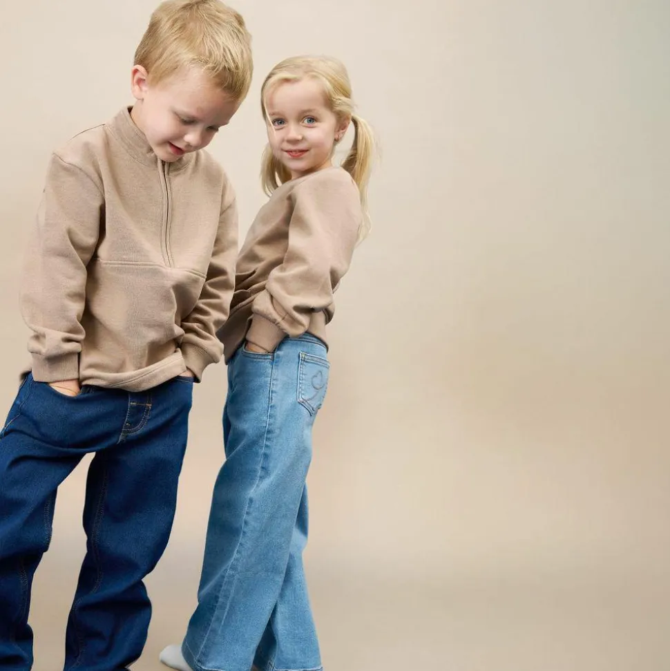 Minymo Pige Jeans - Light dusty blue