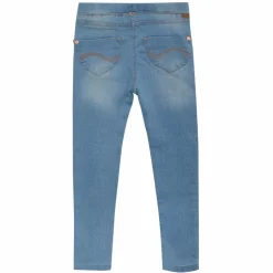 Minymo Pige Jeggings i økologisk bomuld - Light Dusty Blue