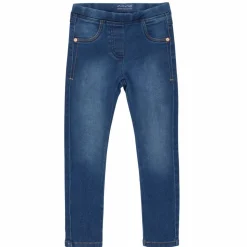 Minymo Pige Jeggings i økologisk bomuld - Denim