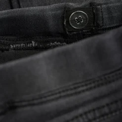 Minymo Pige Jeggings i økologisk bomuld - Grey Black