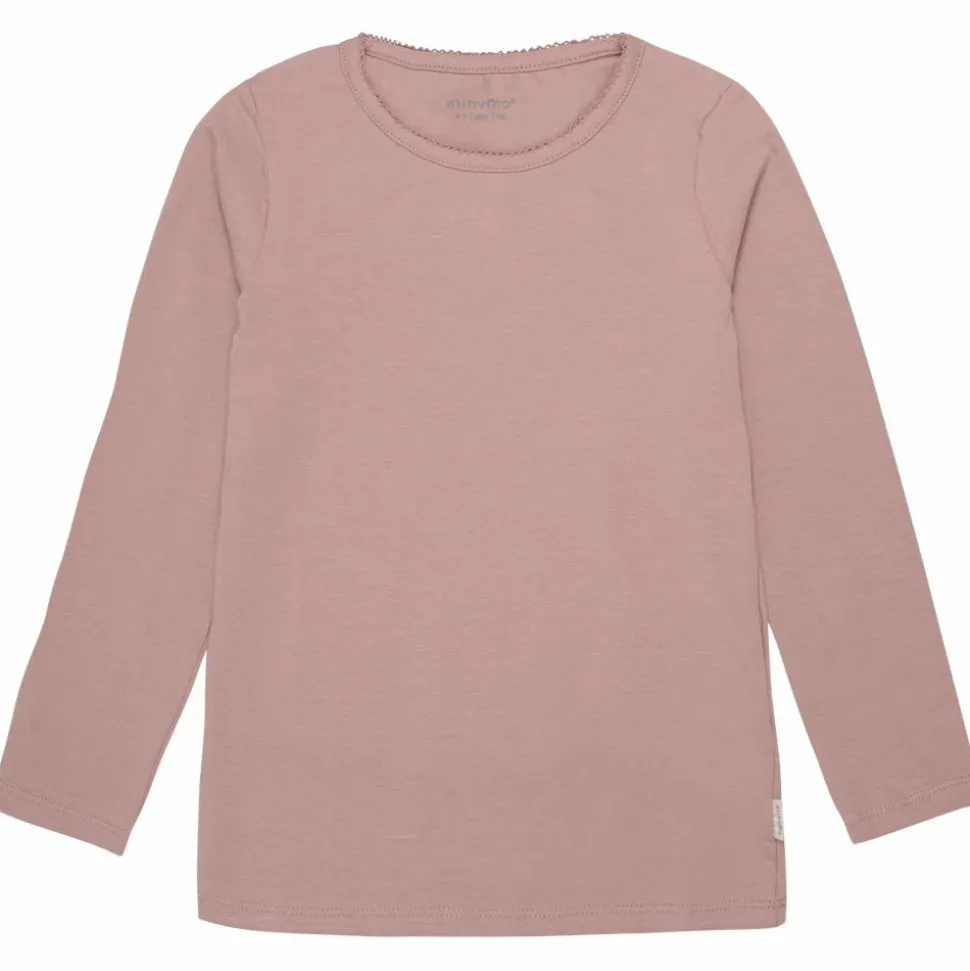 Minymo Pige Langærmet t-shirt - Blusher