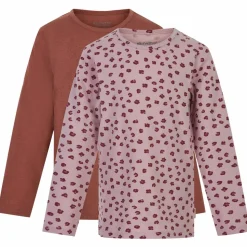 Minymo Pige Langærmet t-shirt - Violet Ice