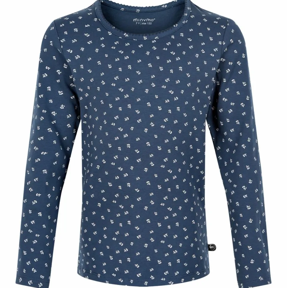 Minymo Pige Langærmet t-shirt - Mesa Rose