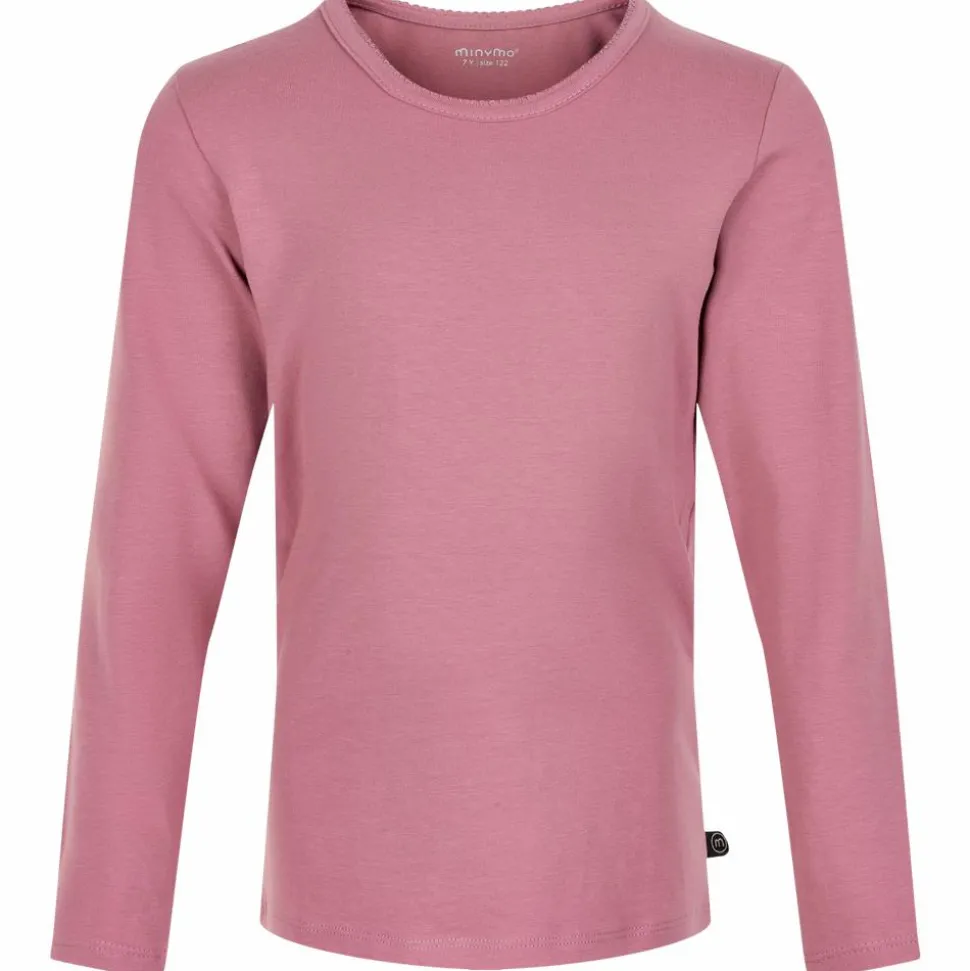 Minymo Pige Langærmet t-shirt - Mesa Rose