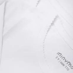 Minymo Pige Langærmet t-shirt - White