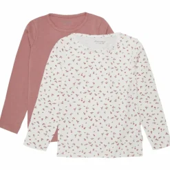 Minymo Pige Langærmet t-shirt - Canyon Rose