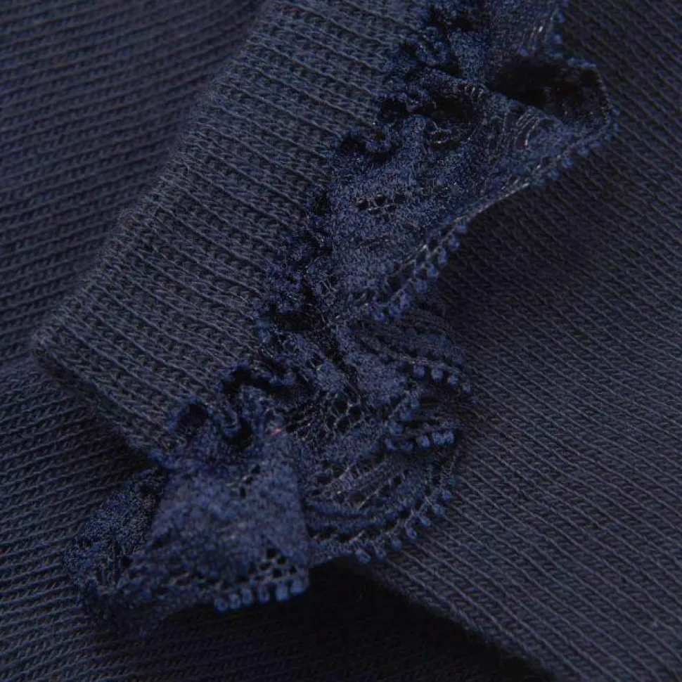 Minymo Pige Strømper - Dark Navy