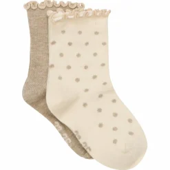 Minymo Pige Strømper - Simply Taupe