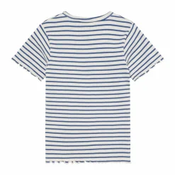 Minymo Pige T-shirt i økologisk bomuld - Dutch Blue