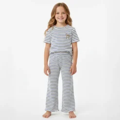 Minymo Pige T-shirt i økologisk bomuld - Dutch Blue