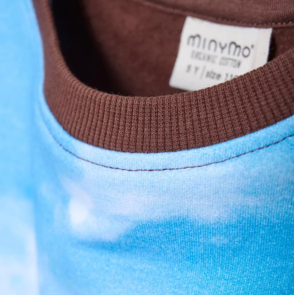 Minymo Traktor Drenge Sweatshirt - Potting Soil