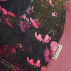 Minymo Traktor Pige T-shirt i økologisk bomuld - Deco Rose