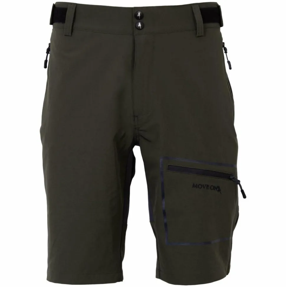 Move On SOLVIK Herre Shorts - Mørk Oliven