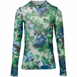 Moves Markhild Dame Bluse - Forrest Green