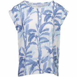 M.X.O Dame Kortærmet bluse - 57 Blue