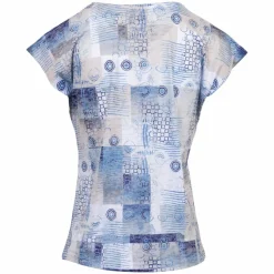 M.X.O Dame T-shirt - Blue Comb