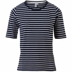 M.X.O Dame T-shirt - Navy/white