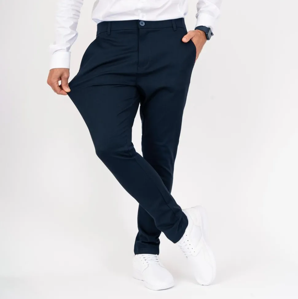 Nero Pavia Performance Herre Bukser - Navy