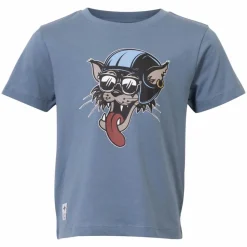 N.O.H.R. Doka Drenge T-shirt - P4 PROVINCIAL BLUE
