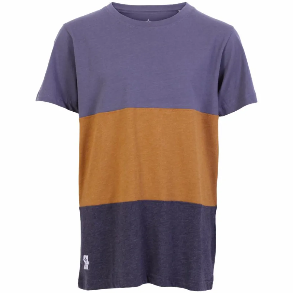 N.O.H.R. Drenge T-shirt - Mustard Block