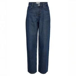 Noisy May Alexa Dame Jeans - Dark Blue Denim