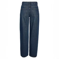 Noisy May Alexa Dame Jeans - Dark Blue Denim