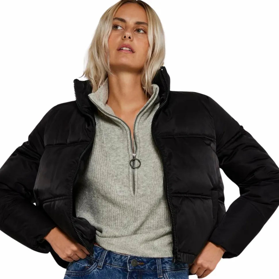 Noisy May Anni Dame Jakke - Black