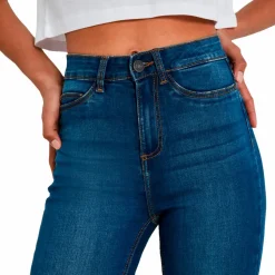 Noisy May Callie Dame Jeans - Medium Blue Denim
