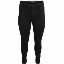 Noisy May Curve Dame Jeans Plus Size - Black Denim