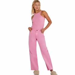 Noisy May Dame Jeans - Fuchsia Pink