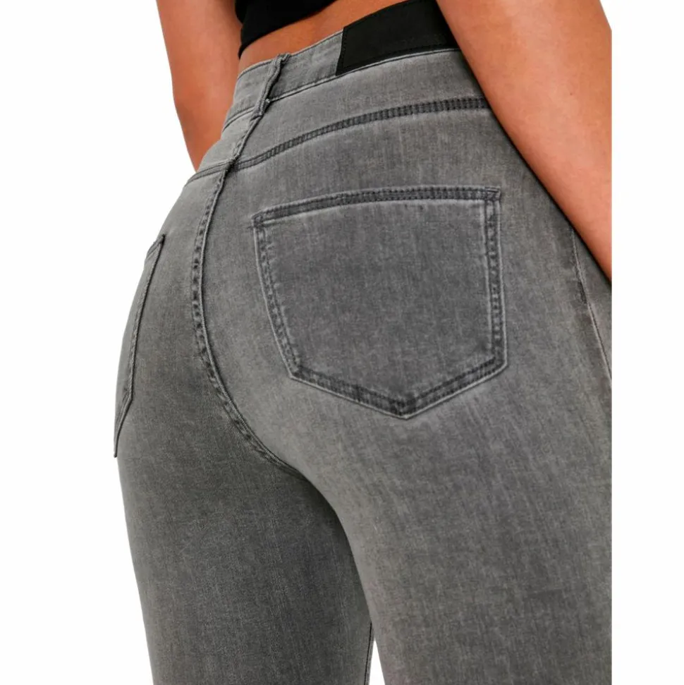 Noisy May Dame Jeans - Light Grey Denim