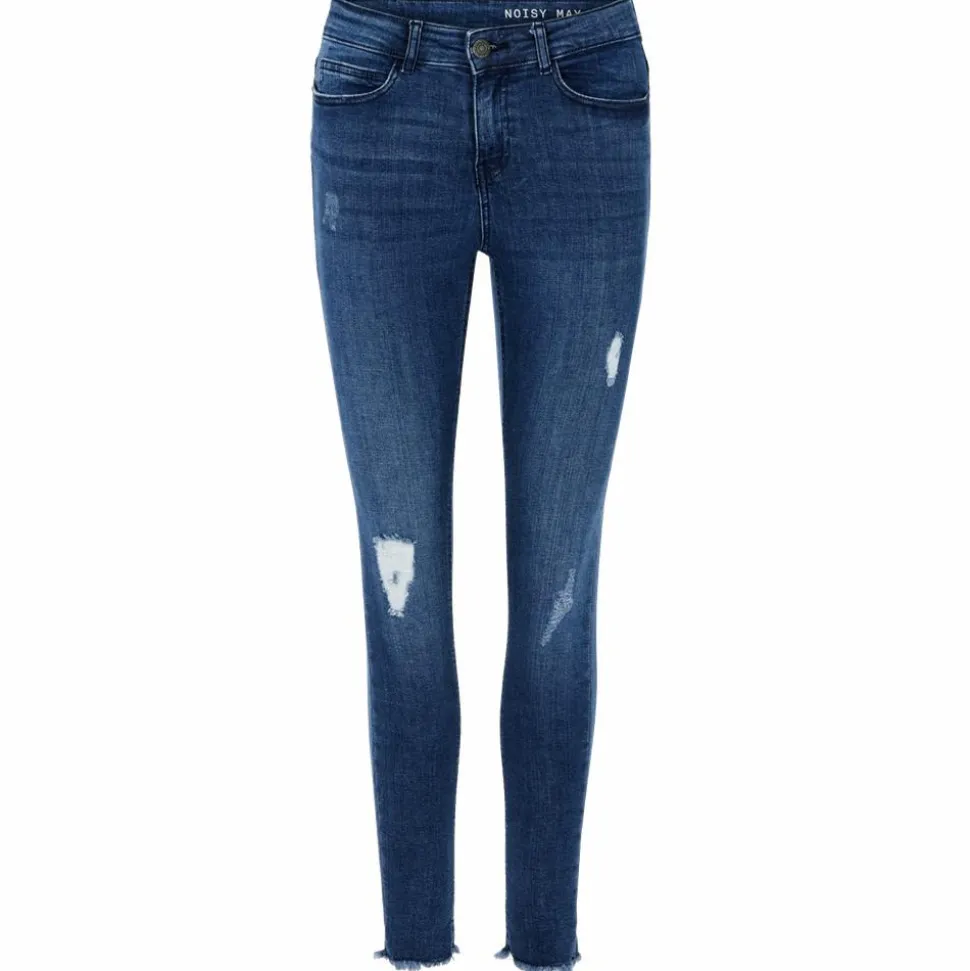 Noisy May Dame Jeans - Medium Blue Denim