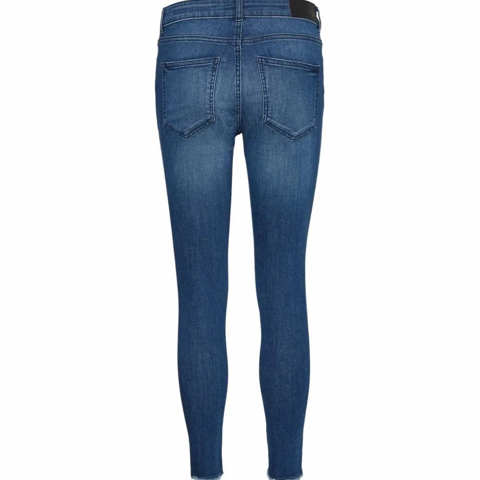 Noisy May Dame Jeans - Medium Blue Denim