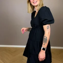 Noisy May Dame Kjole - Black