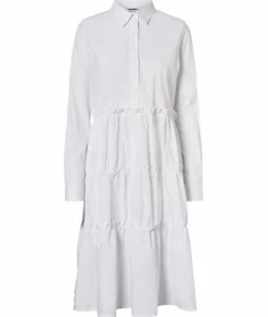Noisy May Dame Kjole - Bright White
