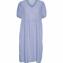 Noisy May Dame Kjole - Chalk Violet/White