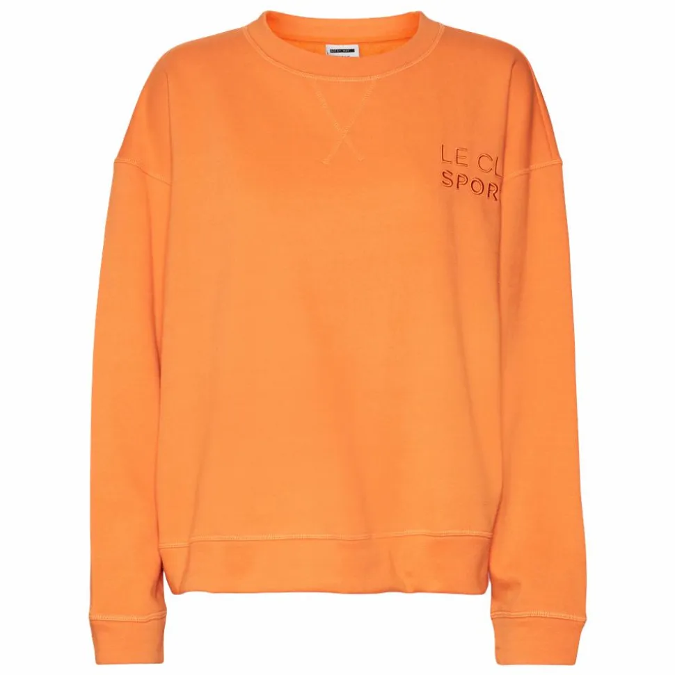 Noisy May Dame Sweatshirt - Vibrant Orange