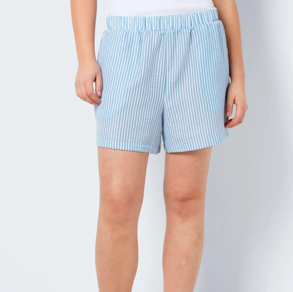 Noisy May Luna Dame Shorts - Bright White/Allure
