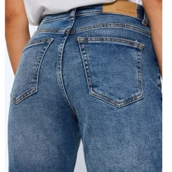 Noisy May Noise May Moni HW Dame Jeans - Dark Blue Denim