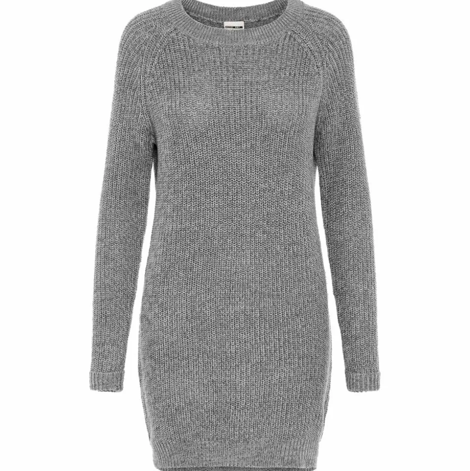 Noisy May Siesta Dame Kjole - Medium Grey Melange