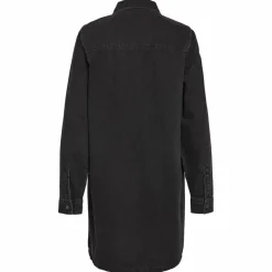 Noisy May Signe Dame Kjole - Black Denim