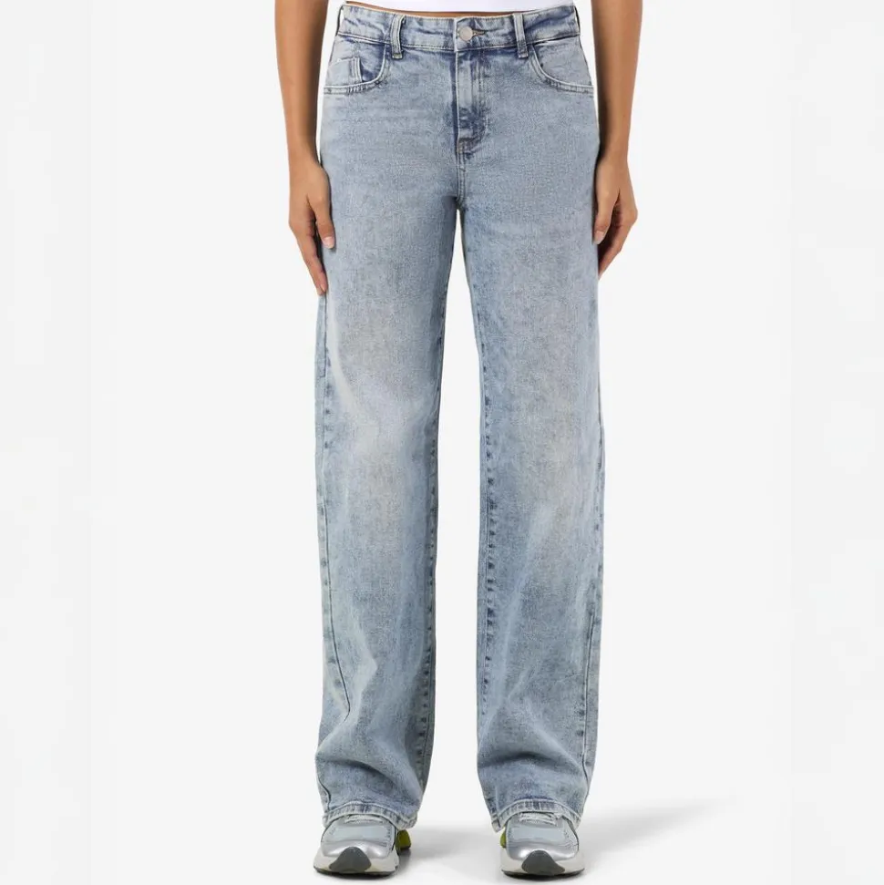 Noisy May Yolanda Dame Jeans - Light Blue Denim