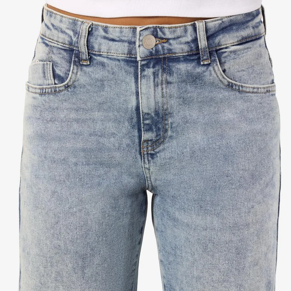 Noisy May Yolanda Dame Jeans - Light Blue Denim