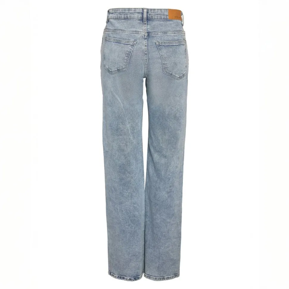 Noisy May Yolanda Dame Jeans - Light Blue Denim