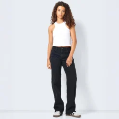 Noisy May Yolanda Dame Jeans - Black Denim