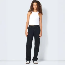 Noisy May Yolanda Dame Jeans - Black Denim