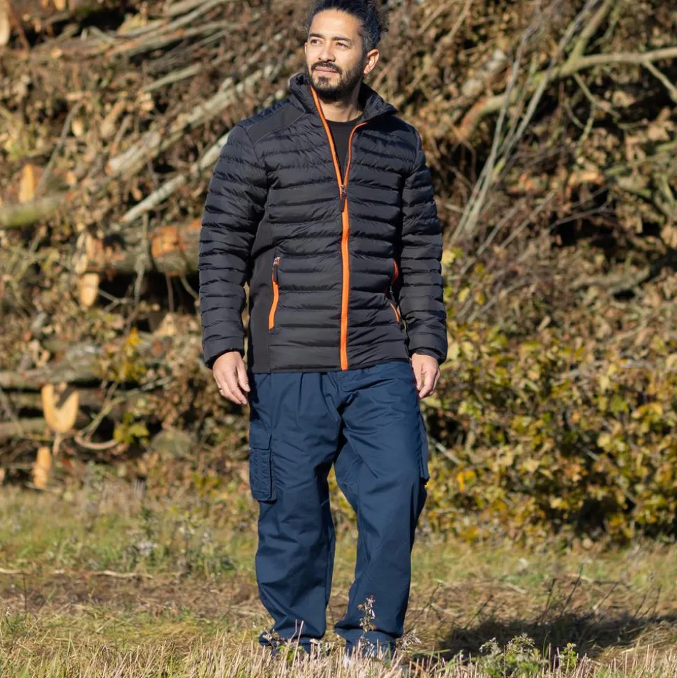 Nordic Apparel Herre Overgangsjakke - Black/Black