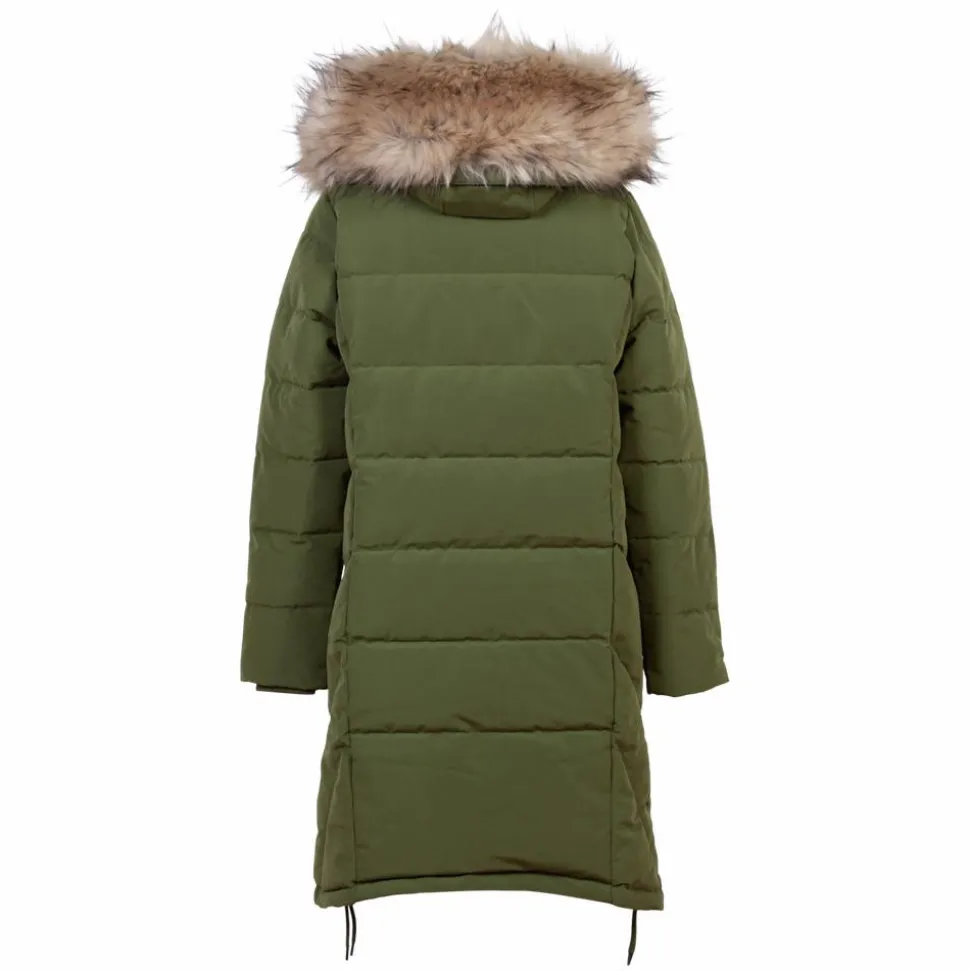 Nordic Project 18 Artemis Dame Vinterjakke m. BIONIC-FINISH® ECO coating - Sea green